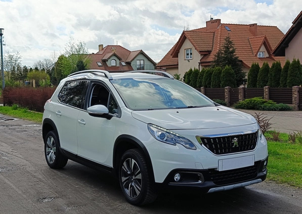 Peugeot 2008 cena 41900 przebieg: 90000, rok produkcji 2018 z Chodzież małe 529